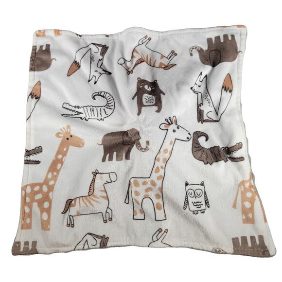 Gray Elephant Security Blanket Lovey Plush Baby Comforter 14” Soft Toy - Picture 6 of 10